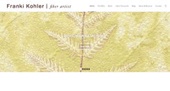Desktop Screenshot of frankikohler.com